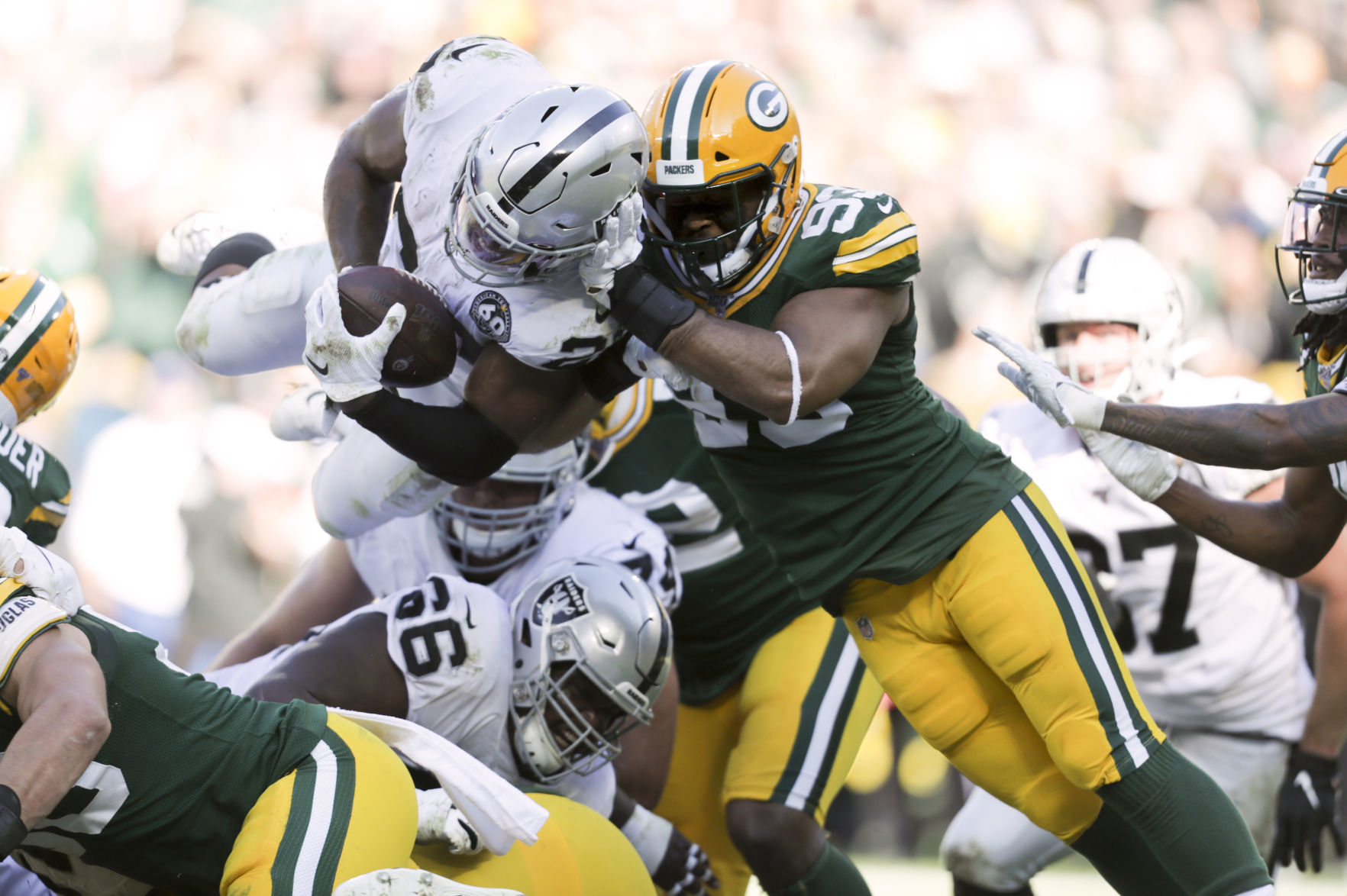 Packers 42, Raiders 24